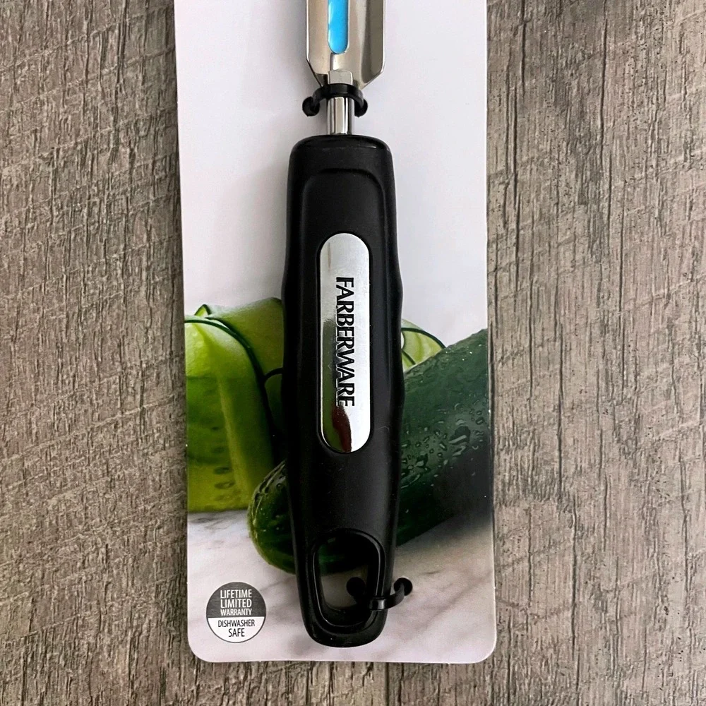Farberware Professional Swivel Peeler Stainless Steel Blade Black Handle 5238360